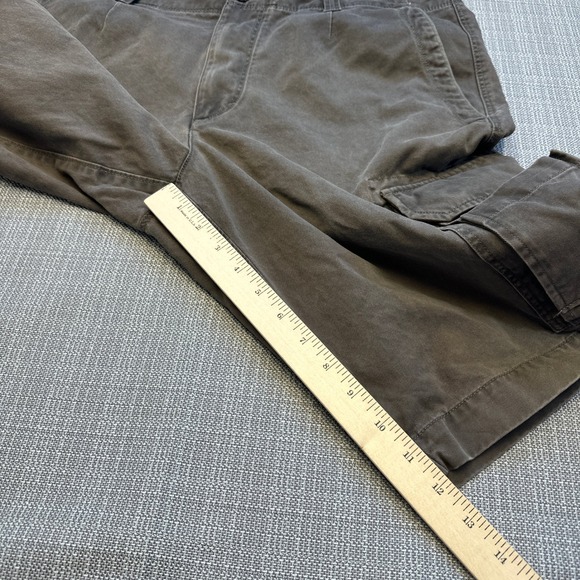 Banana Republic Cargo Shorts 34 Brown Utility Hiking Tactical Drawstring Pockets - Picture 7 of 8